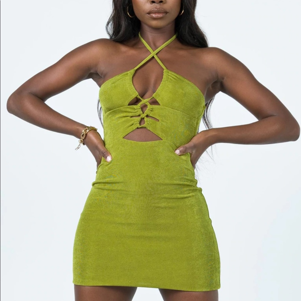 NWT PRINCESS POLLY ZAMIA MINI DRESS